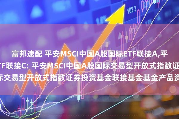 富邦速配 平安MSCI中国A股国际ETF联接A,平安MSCI中国A股国际ETF联接C: 平安MSCI中国A股国际交易型开放式指数证券投资基金联接基金基金产品资料概要更新